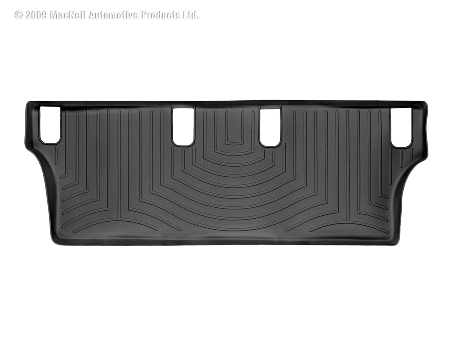 Weathertech 440913 FloorLiner™ DigitalFit®; Black; Third Row; Weathertech 440913