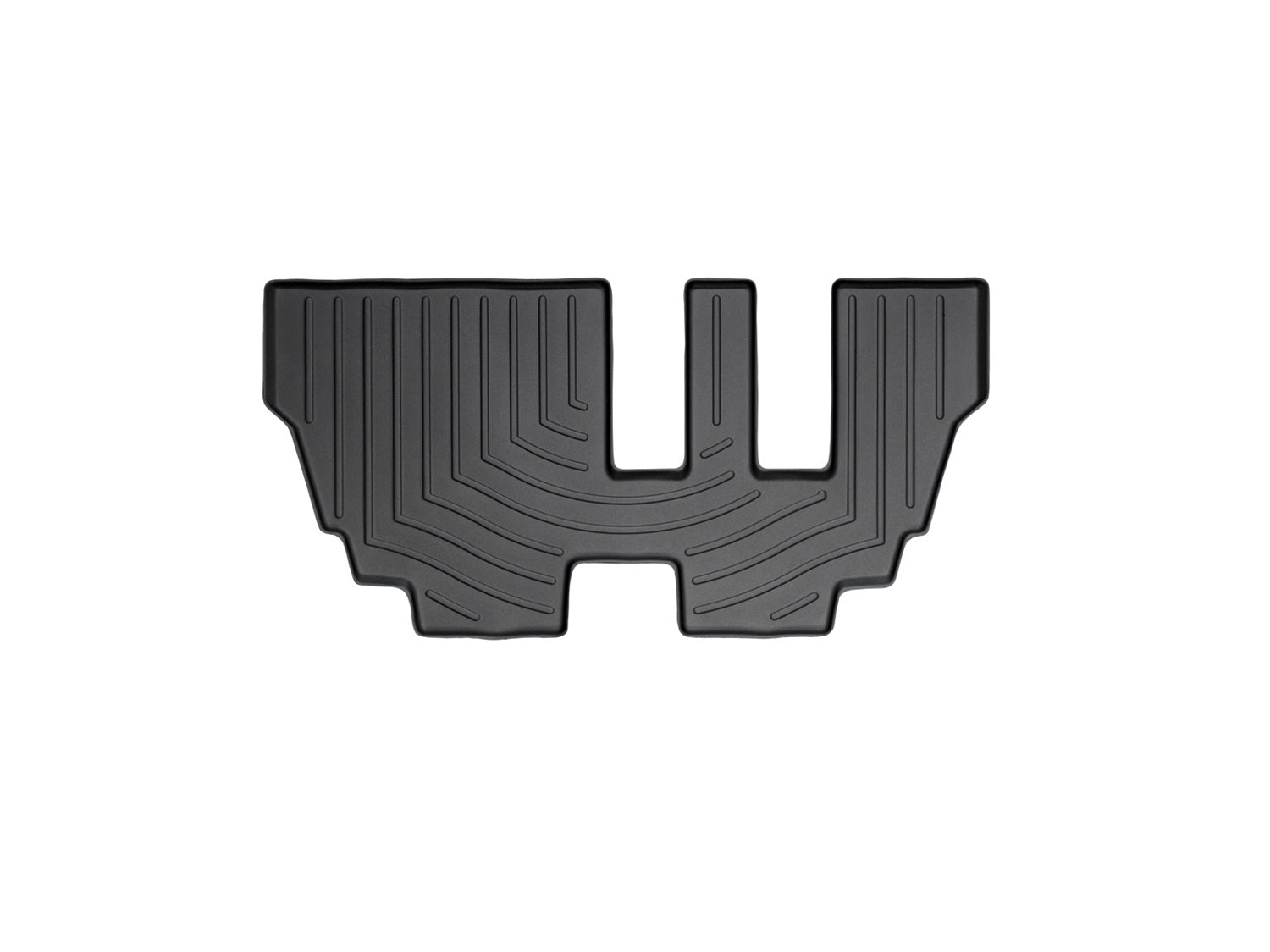 Weathertech 440953 FloorLiner™ DigitalFit®; Black; Third Row; Weathertech 440953