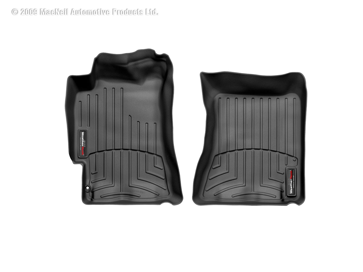Weathertech 440971 FloorLiner™ DigitalFit®; Black; Front; Weathertech 440971