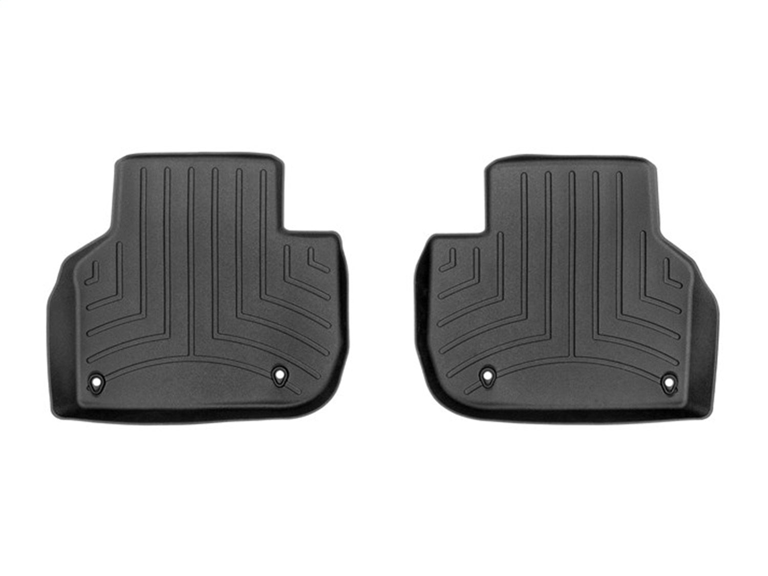 Weathertech 4410032 FloorLiner™ DigitalFit®; Black; Rear; Weathertech 4410032