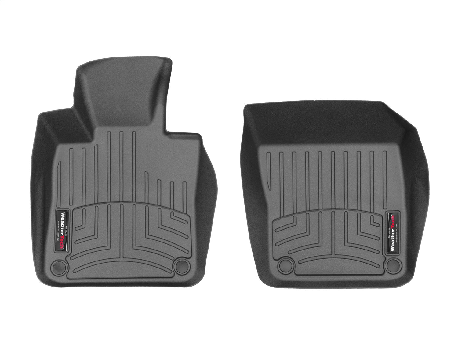 Weathertech 4410181 FloorLiner™ DigitalFit®; Black; Front; Weathertech 4410181