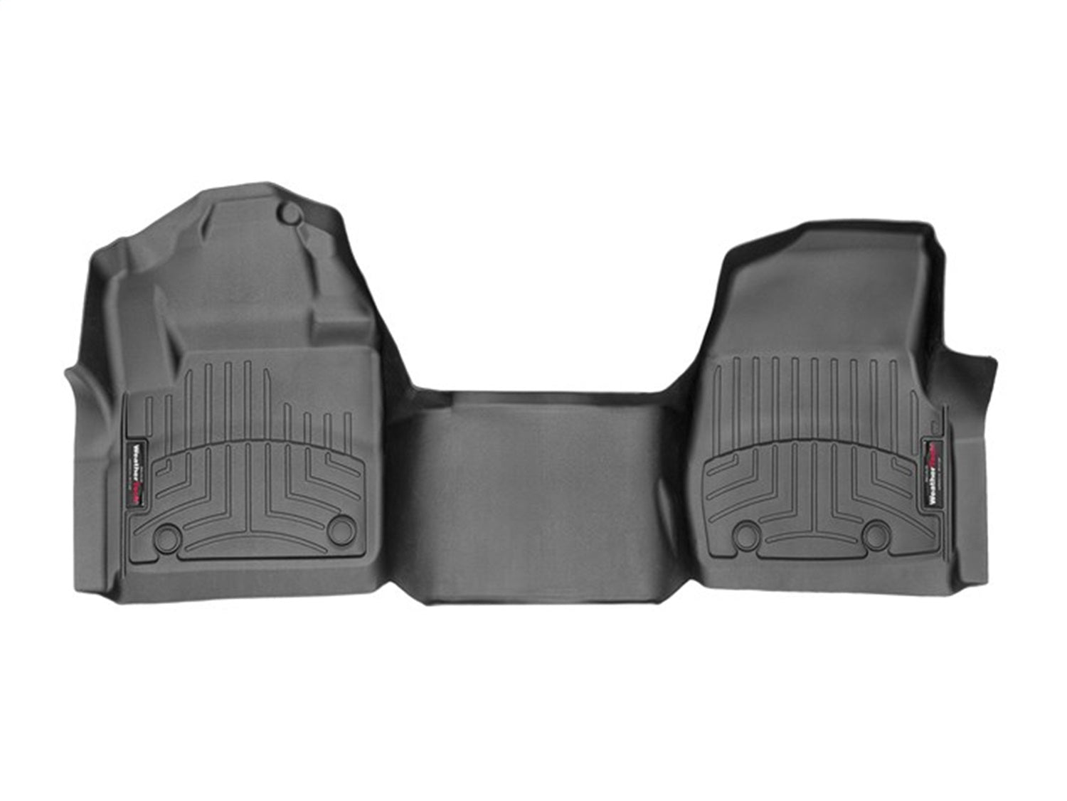 Weathertech 4410281 FloorLiner™ DigitalFit®; Black; Front; Over The Hump; Weathertech 4410281