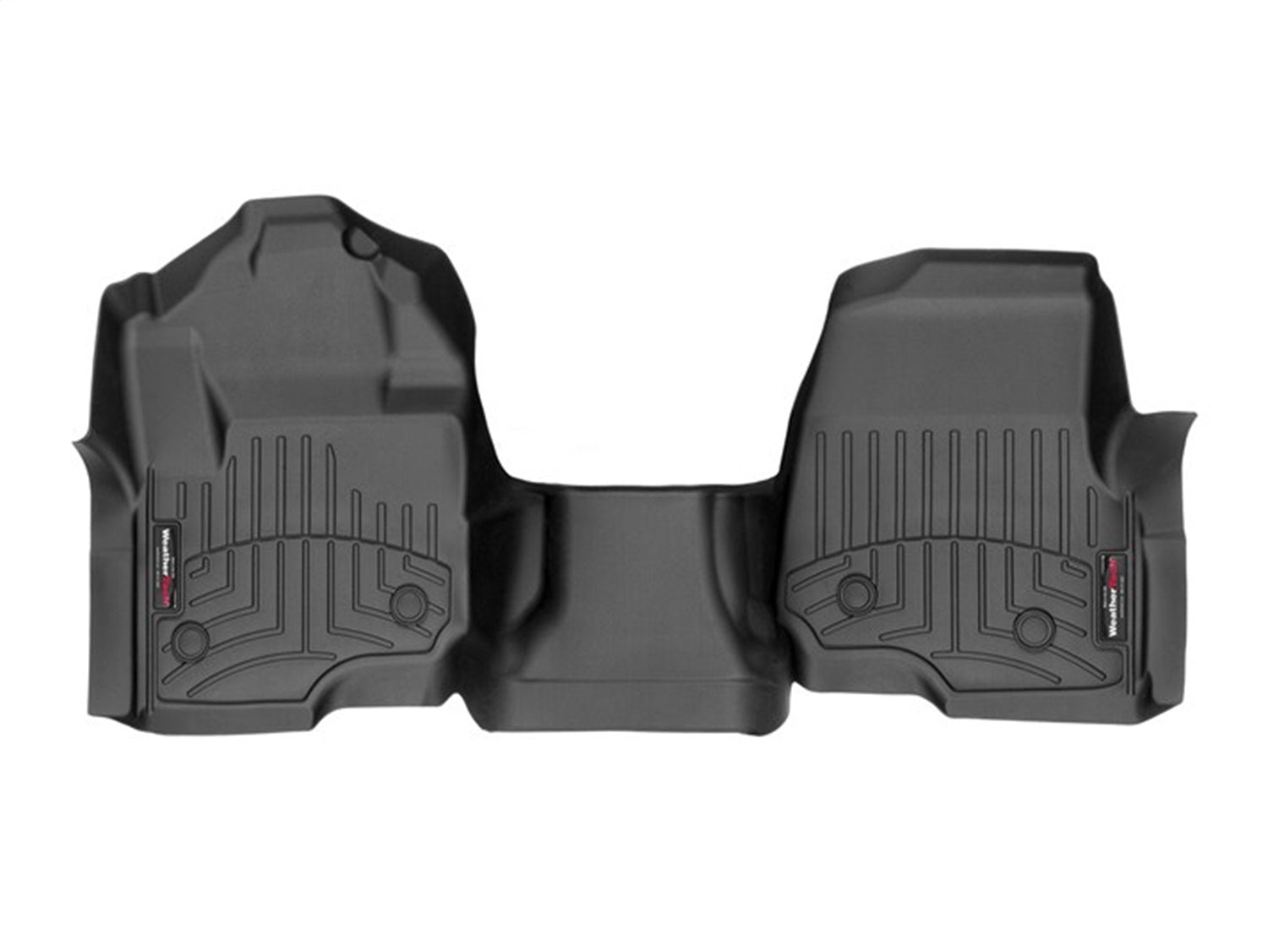 Weathertech 4410321V FloorLiner™ DigitalFit®; Black; Front; Over The Hump; Weathertech 4410321V