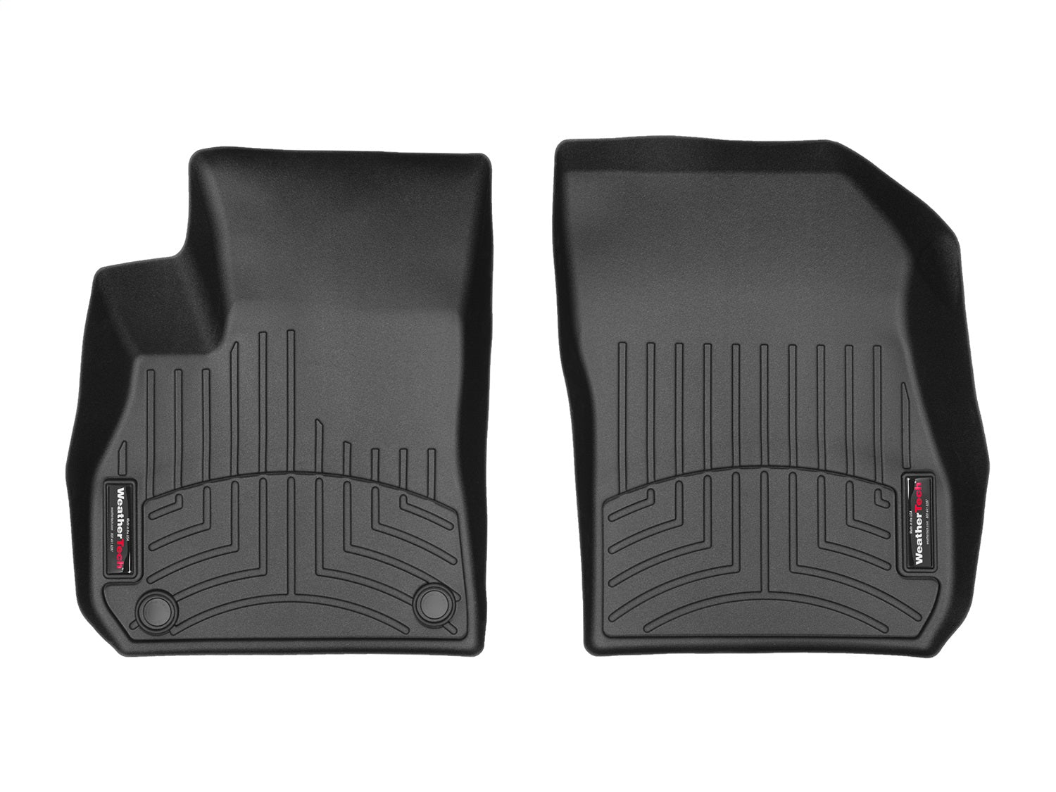 Weathertech 4410381 FloorLiner™ DigitalFit®; Black; Front; Weathertech 4410381