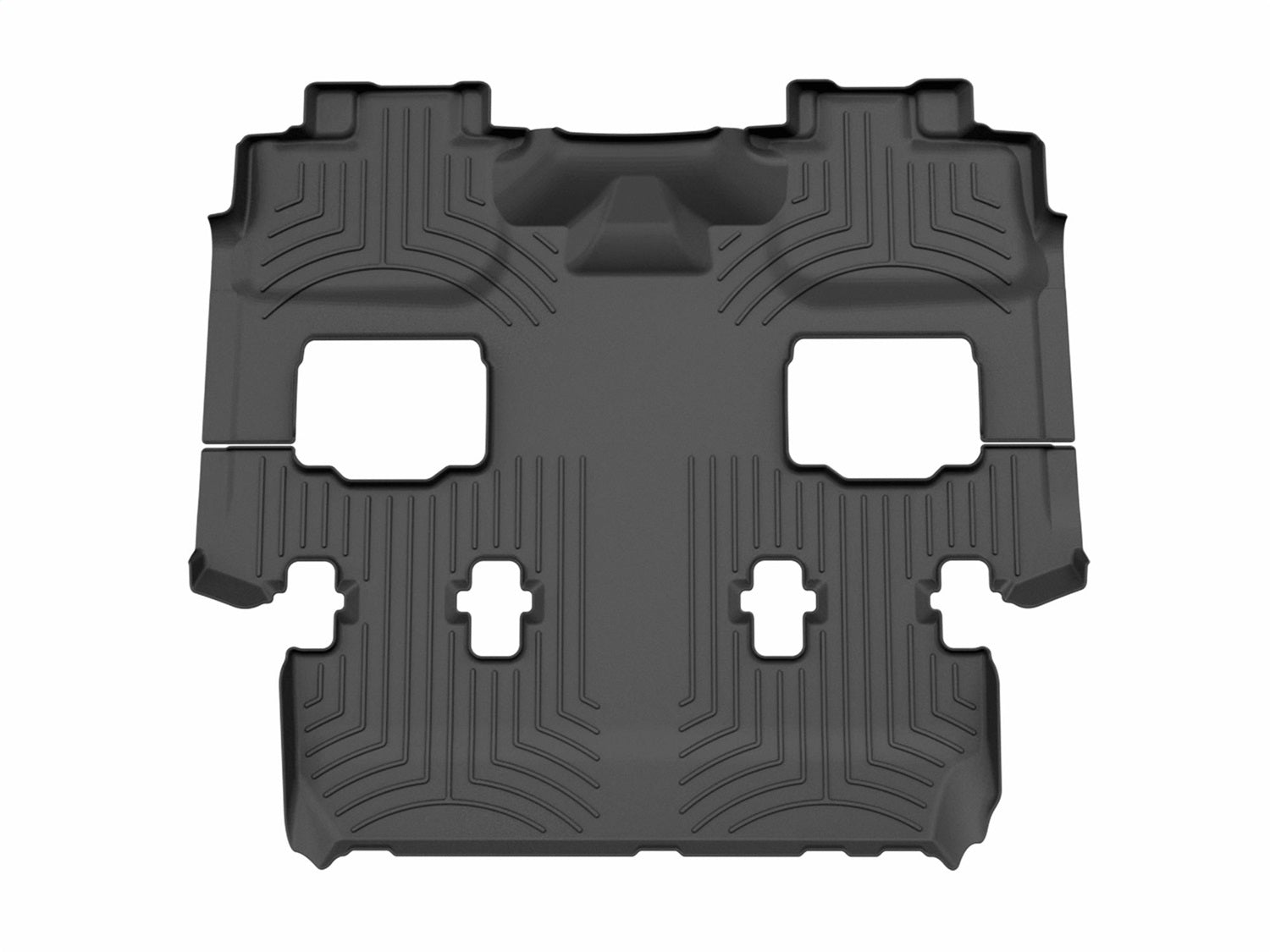 Weathertech 4410402IM FloorLiner™ HP; Black; Rear and Third Row; 1 Piece; Weathertech 4410402IM
