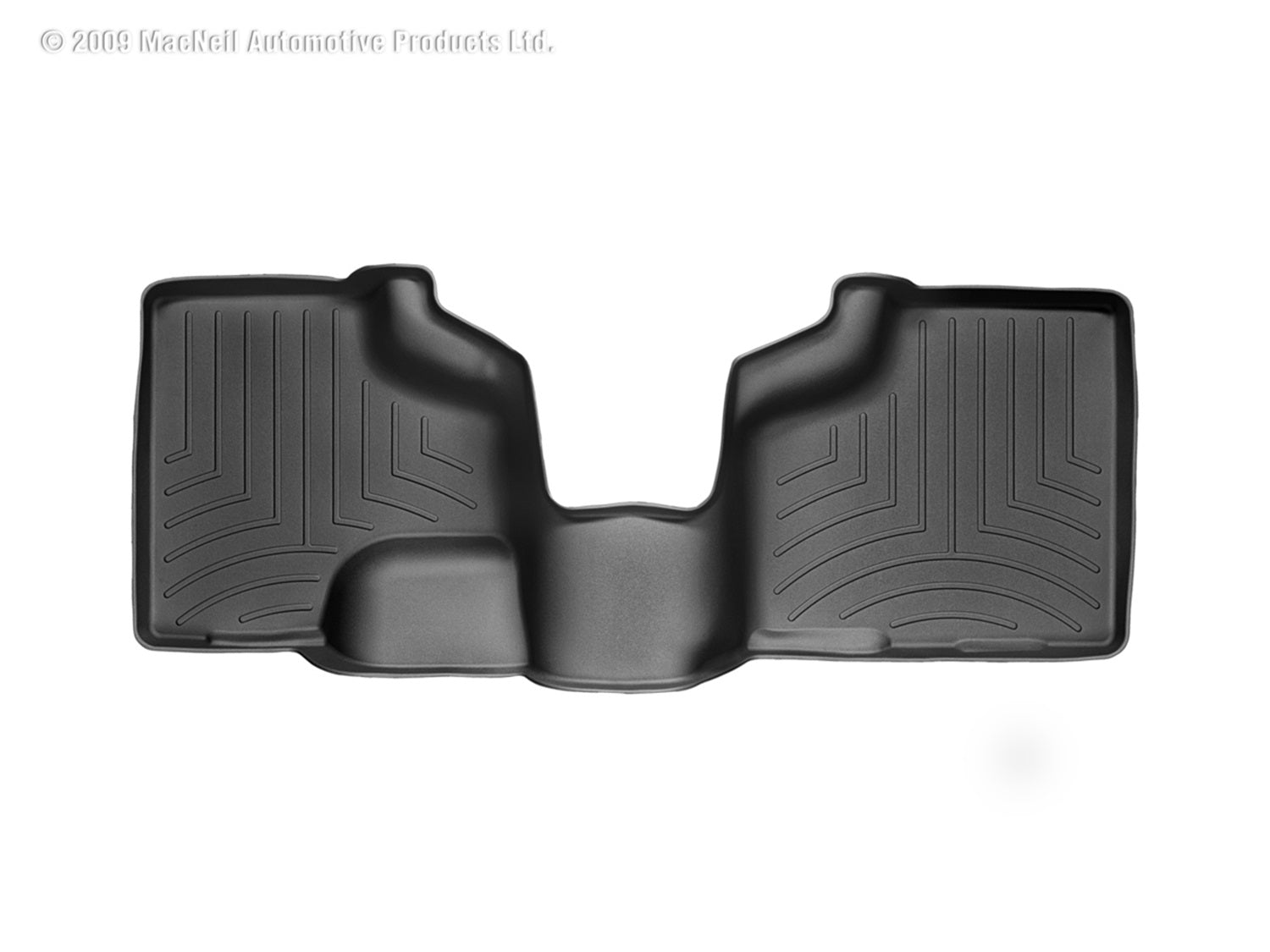 Weathertech 441042 FloorLiner™ DigitalFit®; Black; Rear; Weathertech 441042