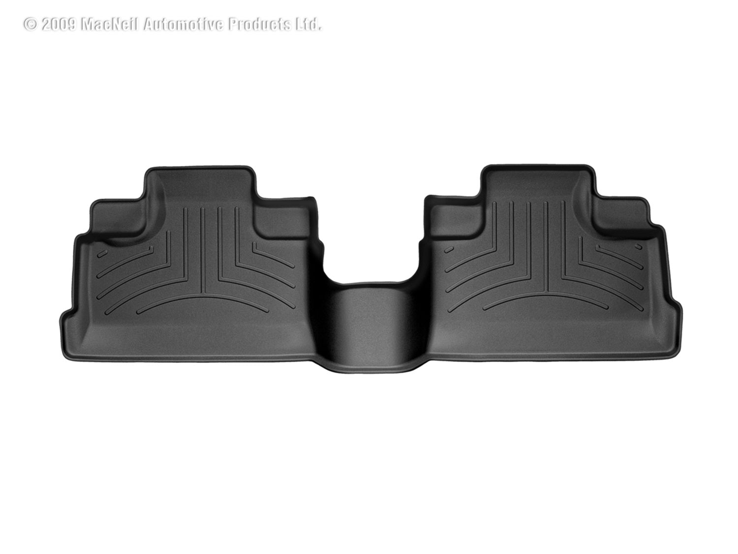 Weathertech 441052 FloorLiner™ DigitalFit®; Black; Rear; Weathertech 441052