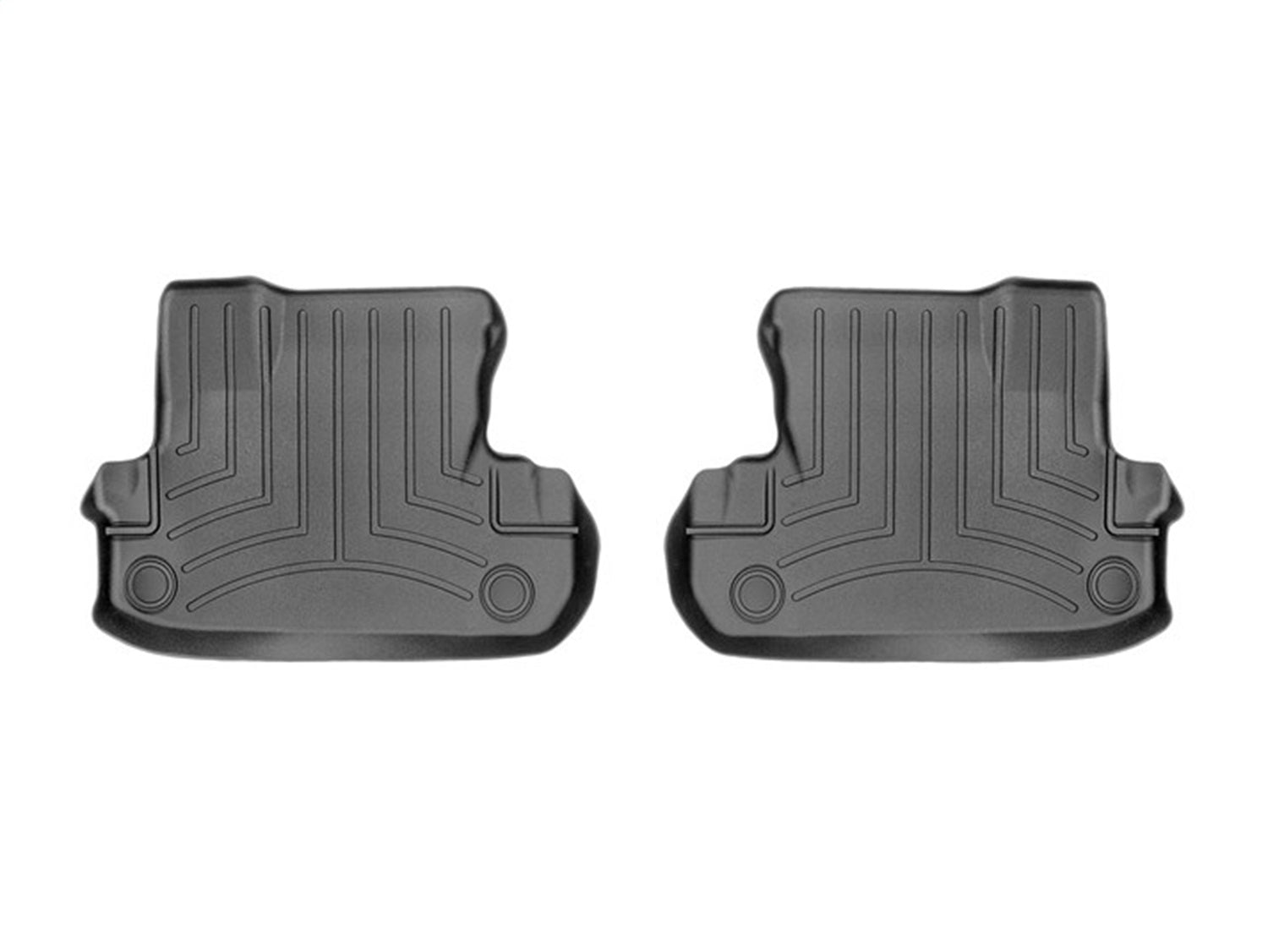 Weathertech 4410602 FloorLiner™ DigitalFit®; Black; Rear; Weathertech 4410602