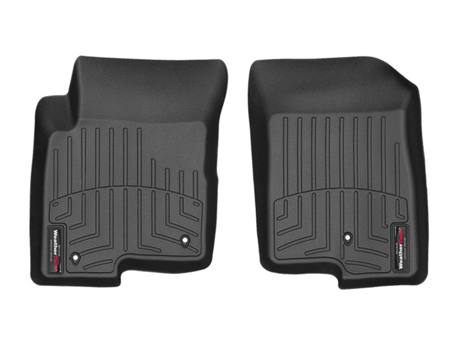 Weathertech 4410641 FloorLiner™ DigitalFit®; Black; Front; Weathertech 4410641