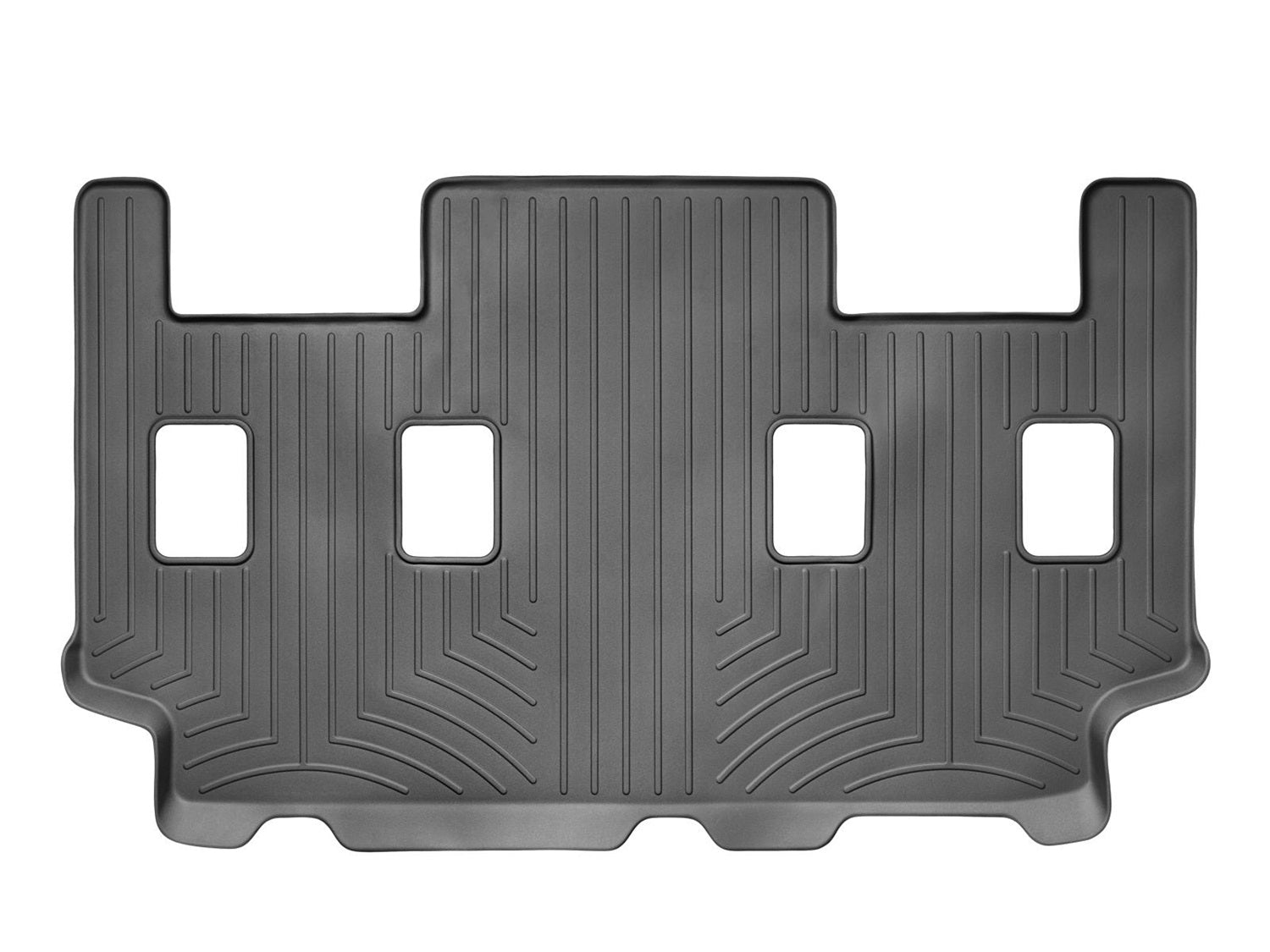 Weathertech 441075 FloorLiner™ DigitalFit®; Black; Third Row; Weathertech 441075