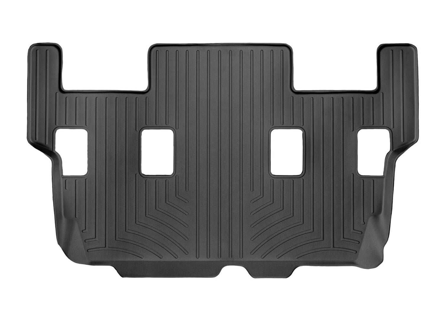 Weathertech 441076 FloorLiner™ DigitalFit®; Black; Third Row; Weathertech 441076