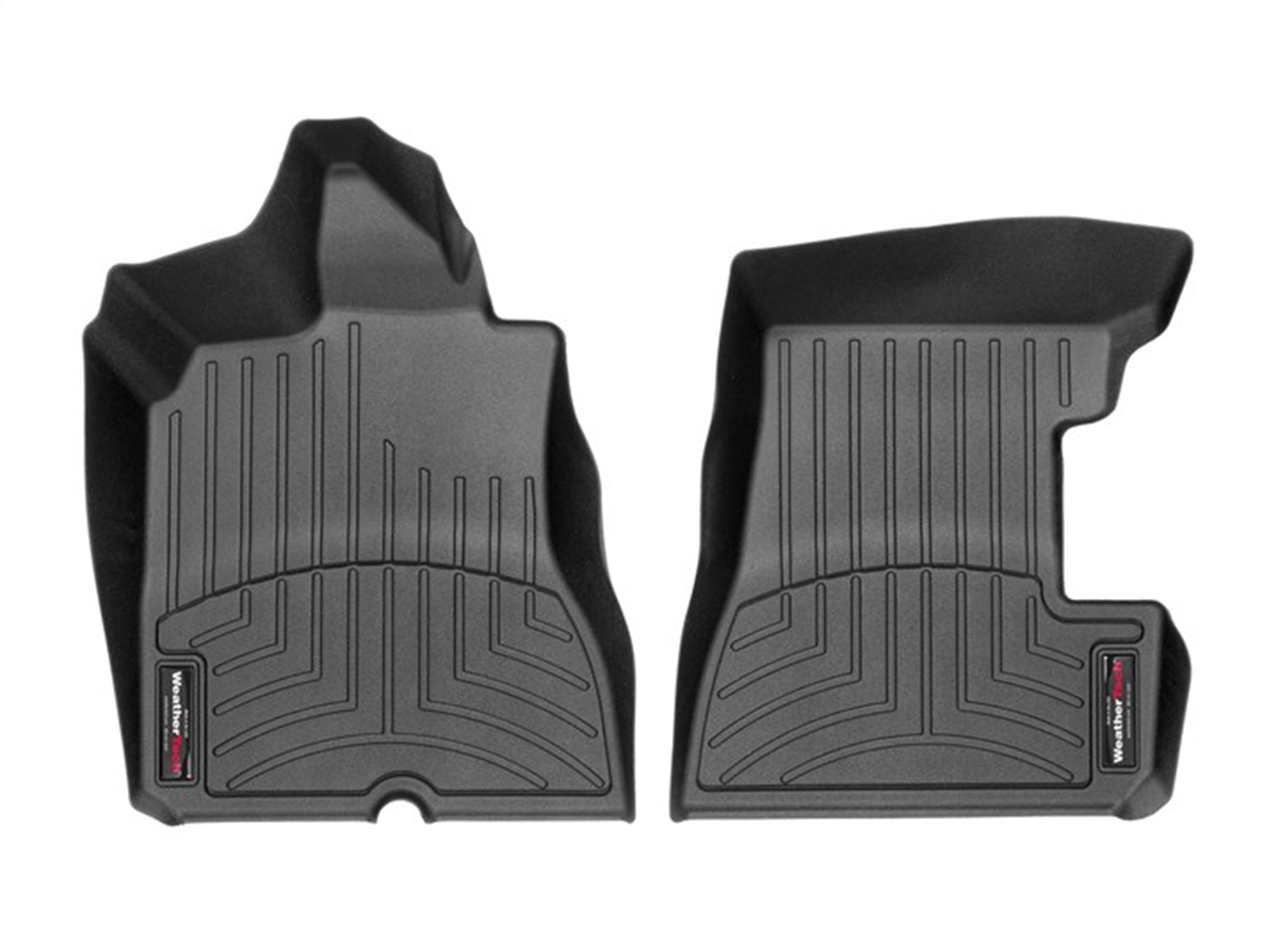 Weathertech 4410851 FloorLiner™ DigitalFit®; Black; Front; Weathertech 4410851