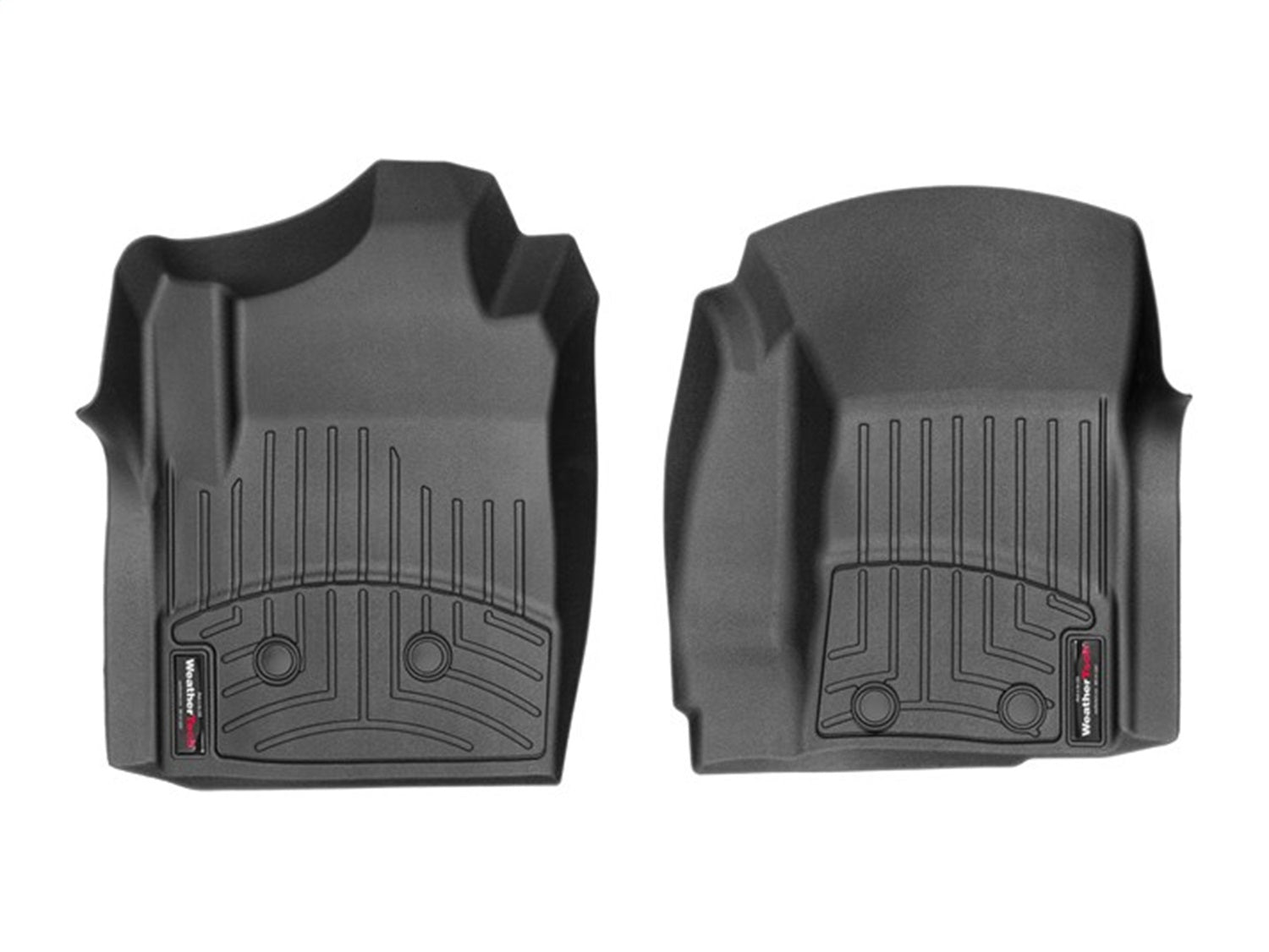 Weathertech 4410861V FloorLiner™ DigitalFit®; Black; Front; Weathertech 4410861V