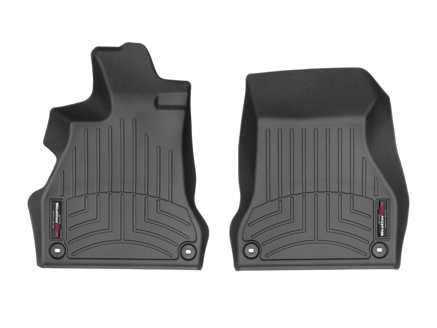 Weathertech 4410951 FloorLiner™ DigitalFit®; Black; Front; Weathertech 4410951