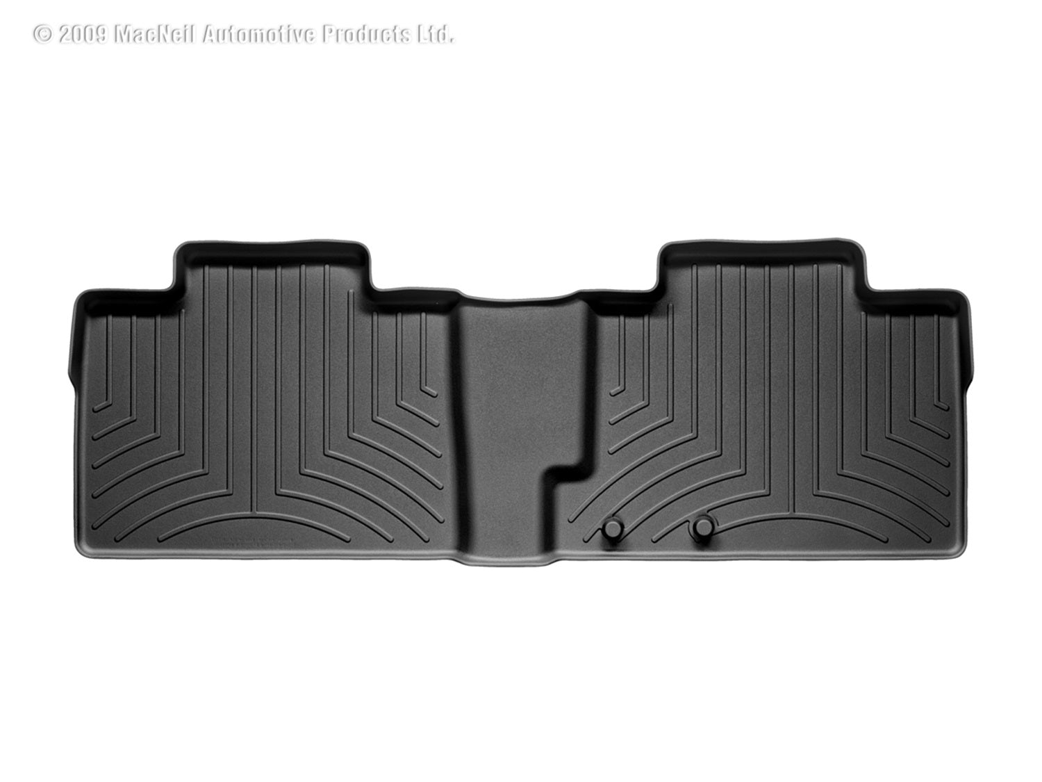 Weathertech 441102 FloorLiner™ DigitalFit®; Black; Rear; Weathertech 441102