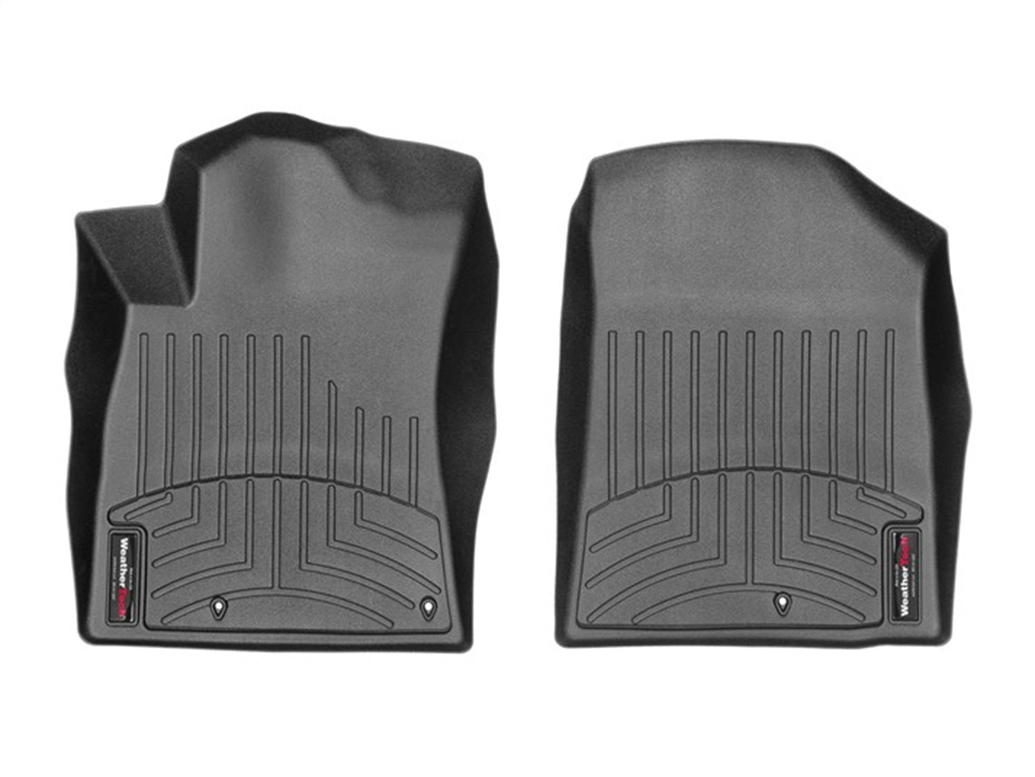 Weathertech 4411151 FloorLiner™ DigitalFit®; Black; Front; Weathertech 4411151