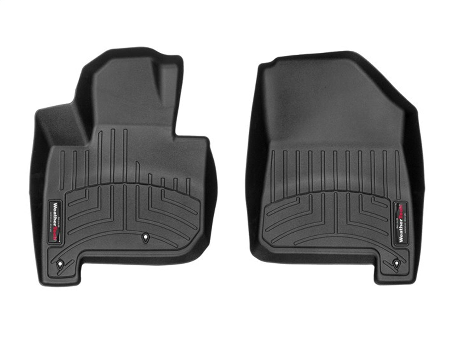 Weathertech 4411161 FloorLiner™ DigitalFit®; Black; Front; Weathertech 4411161