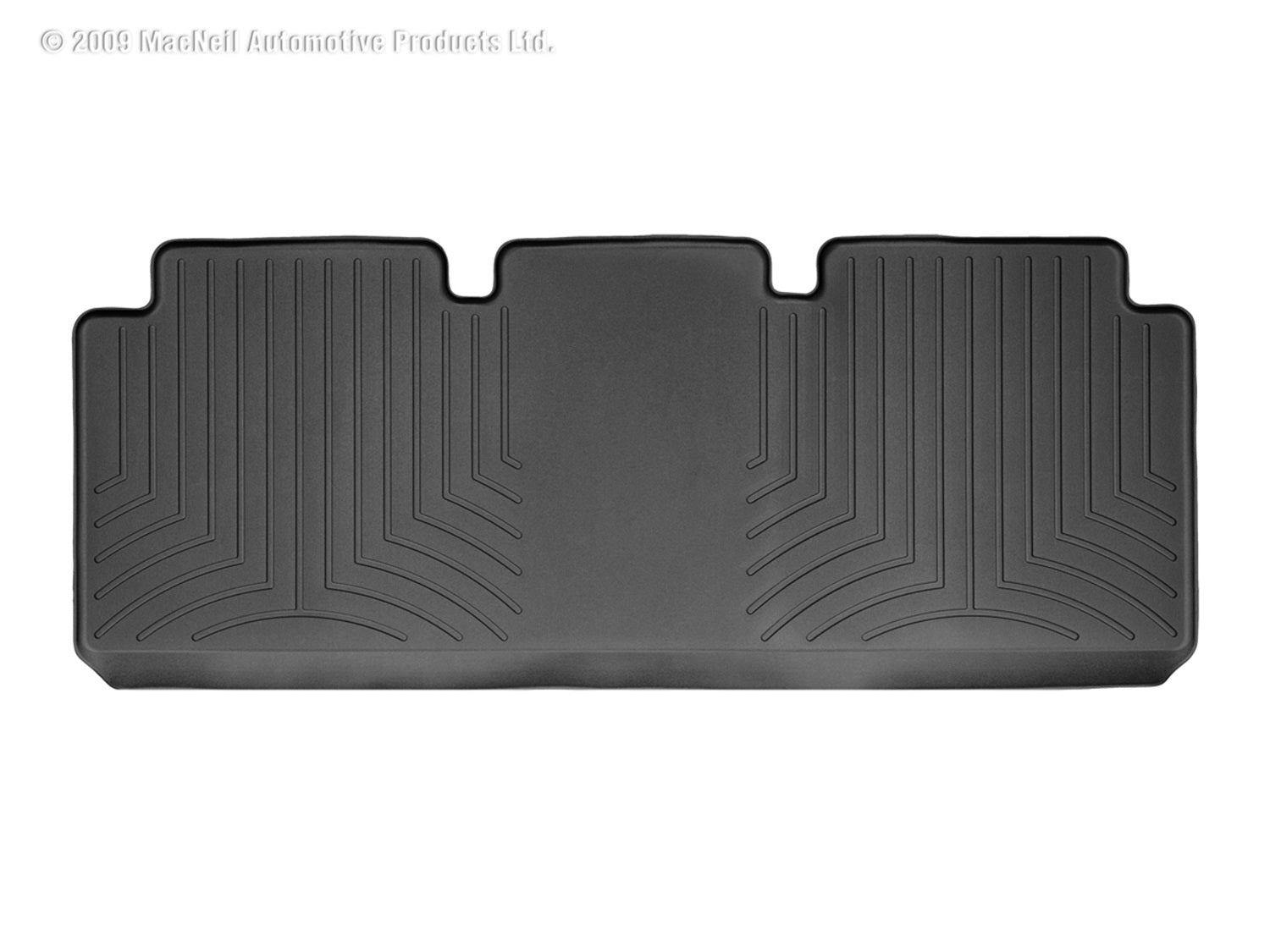 Weathertech 441132 FloorLiner™ DigitalFit®; Black; Rear; Weathertech 441132