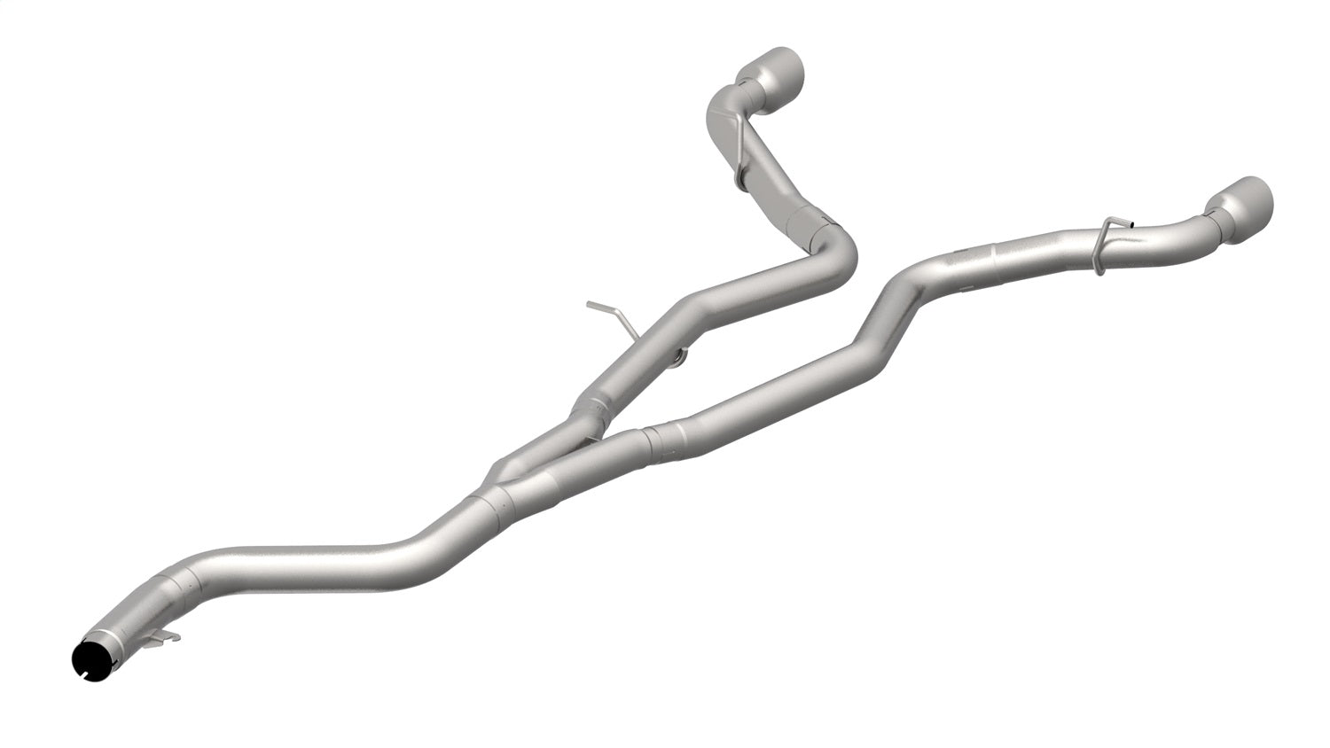 Kooks Custom Headers 44115200 3-1/2in. x 3in. SS Muffler Delete Cat-Back with Polished Tips. 2020 Toyota Supra Kooks Custom Headers 44115200