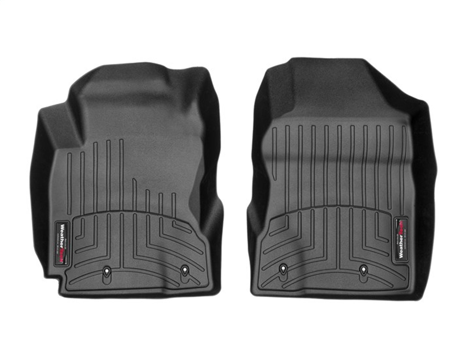 Weathertech 4411951 FloorLiner™ DigitalFit®; Black; Front; Weathertech 4411951