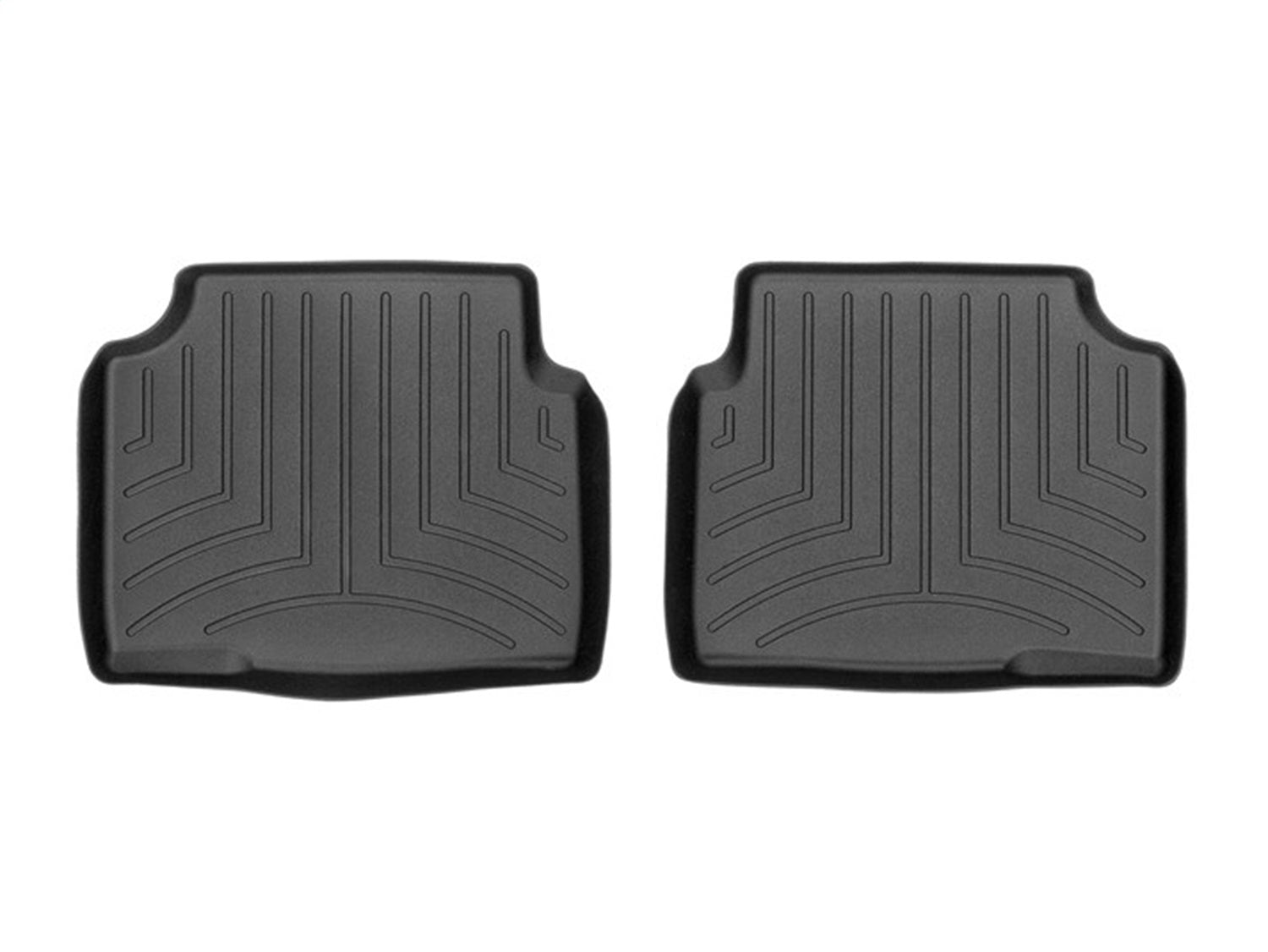 Weathertech 4411974 FloorLiner™ DigitalFit®; Black; Rear; Weathertech 4411974