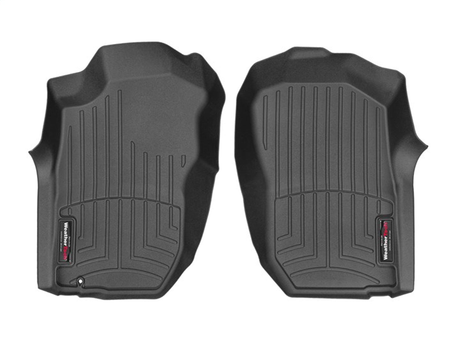 Weathertech 4412121 FloorLiner™ DigitalFit®; Black; Front; Weathertech 4412121