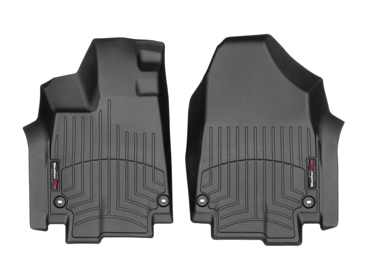 Weathertech 4412181 FloorLiner™ DigitalFit®; Black; Front; Weathertech 4412181