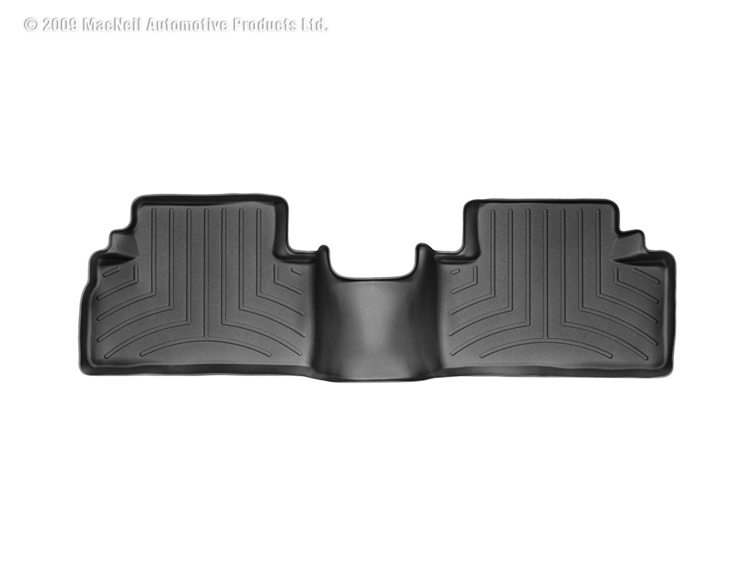 Weathertech 441222 FloorLiner™ DigitalFit®; Black; Rear; Weathertech 441222