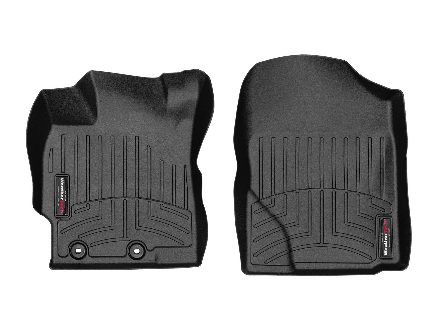Weathertech 4412261 FloorLiner™ DigitalFit®; Black; Front; Weathertech 4412261