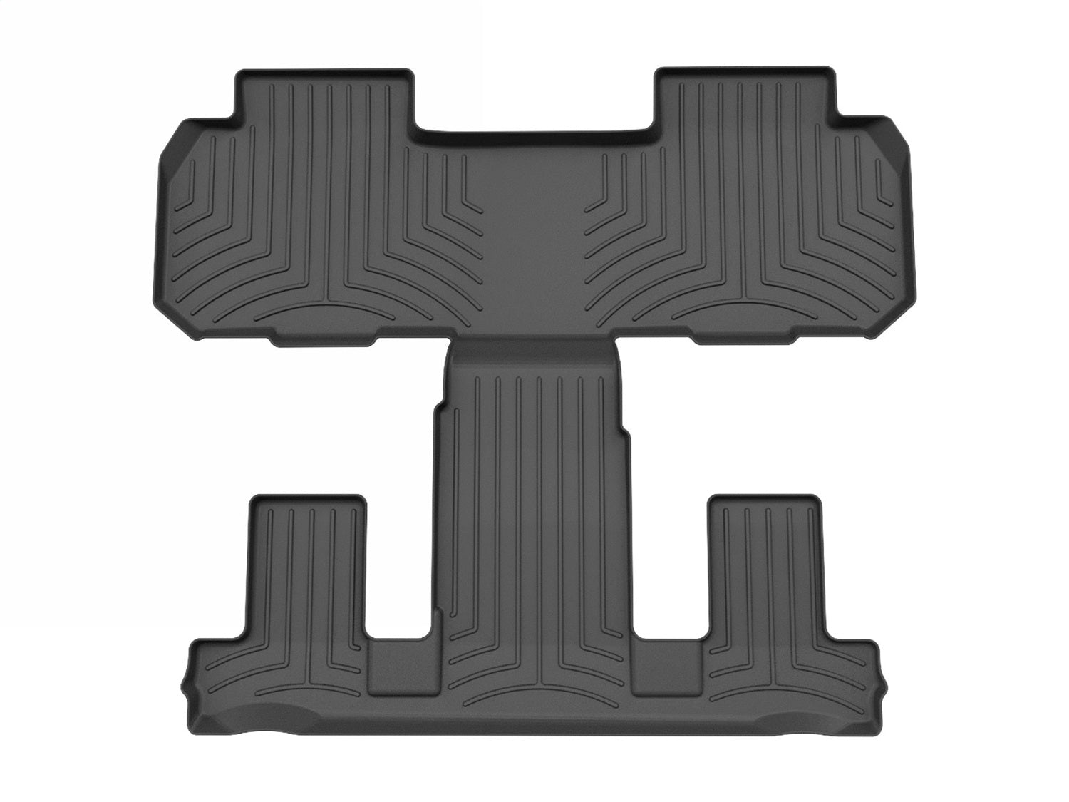 Weathertech 4412282IM FloorLiner™ HP; Black; Rear and Third Row; 2 Pcs.; Weathertech 4412282IM