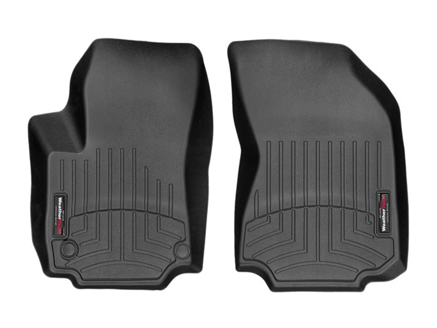 Weathertech 4412341 FloorLiner™ DigitalFit®; Black; Front; Weathertech 4412341