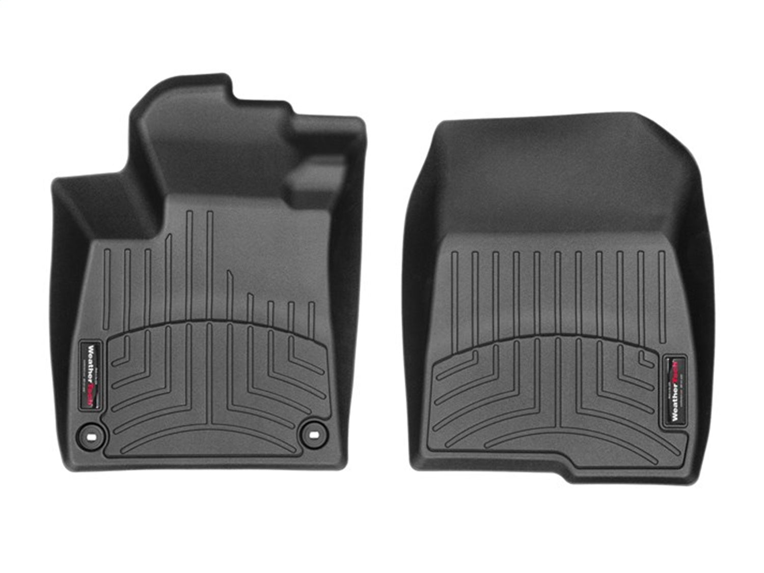 Weathertech 4412641 FloorLiner™ DigitalFit®; Black; Front; Weathertech 4412641