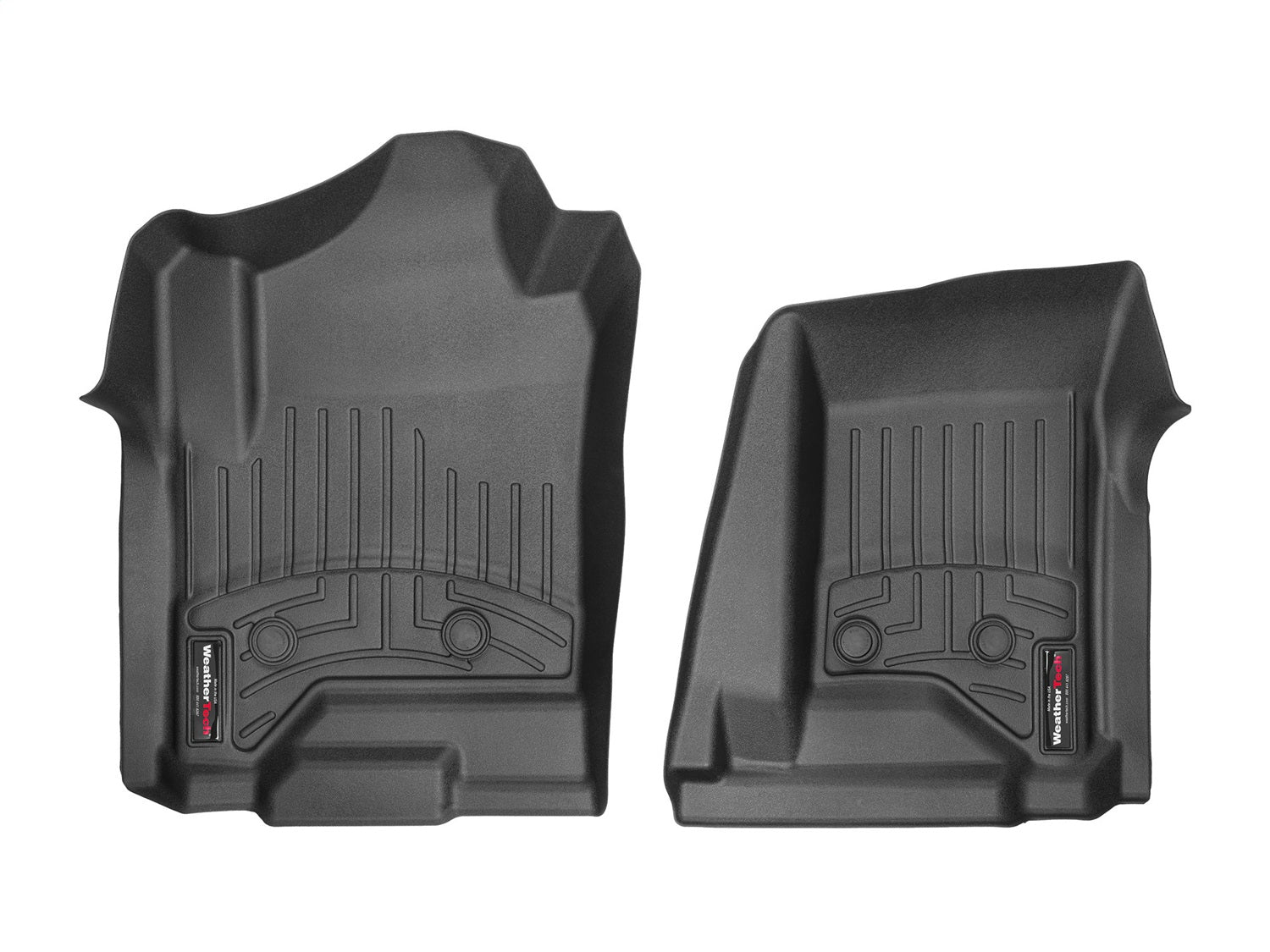 Weathertech 4412661V FloorLiner™ DigitalFit®; Black; Front; Weathertech 4412661V