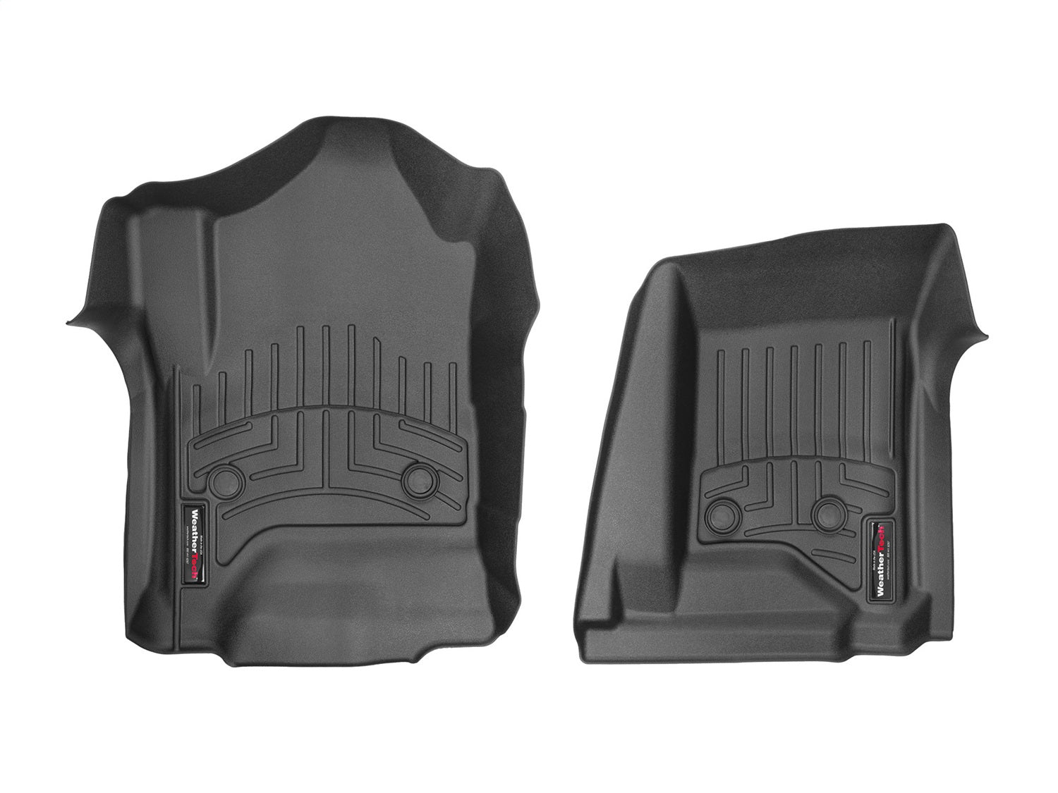 Weathertech 4412671V FloorLiner™ DigitalFit®; Black; Front; Weathertech 4412671V