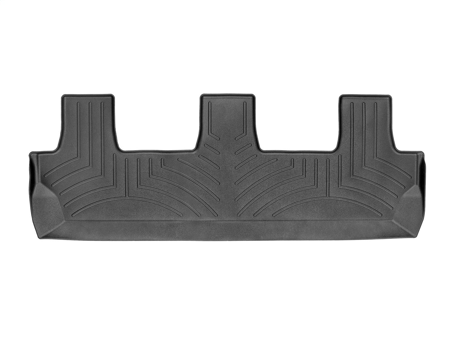 Weathertech 4412956 FloorLiner™ DigitalFit®; Black; Third Row; Weathertech 4412956