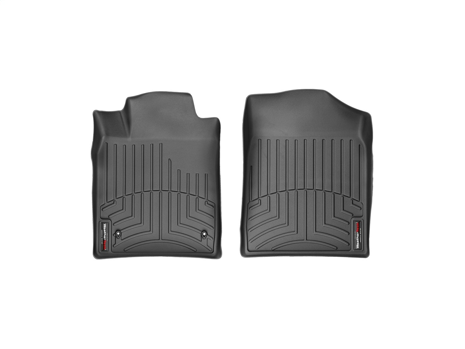 Weathertech 441301 FloorLiner™ DigitalFit®; Black; Front; Weathertech 441301