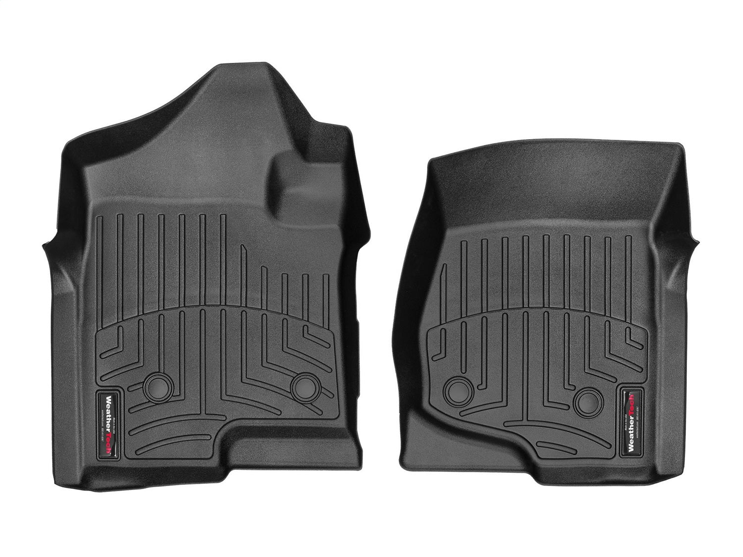 Weathertech 4413061 FloorLiner™ DigitalFit®; Black; Front; Weathertech 4413061