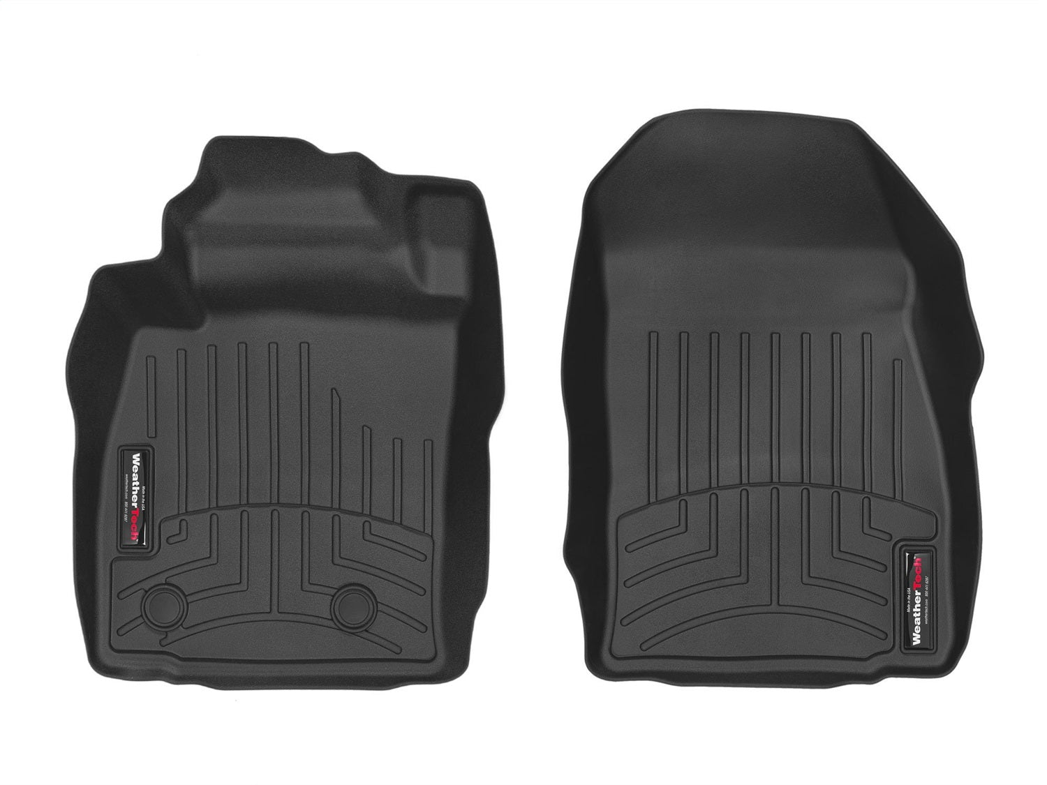 Weathertech 4413241 FloorLiner™ DigitalFit®; Black; Front; Weathertech 4413241