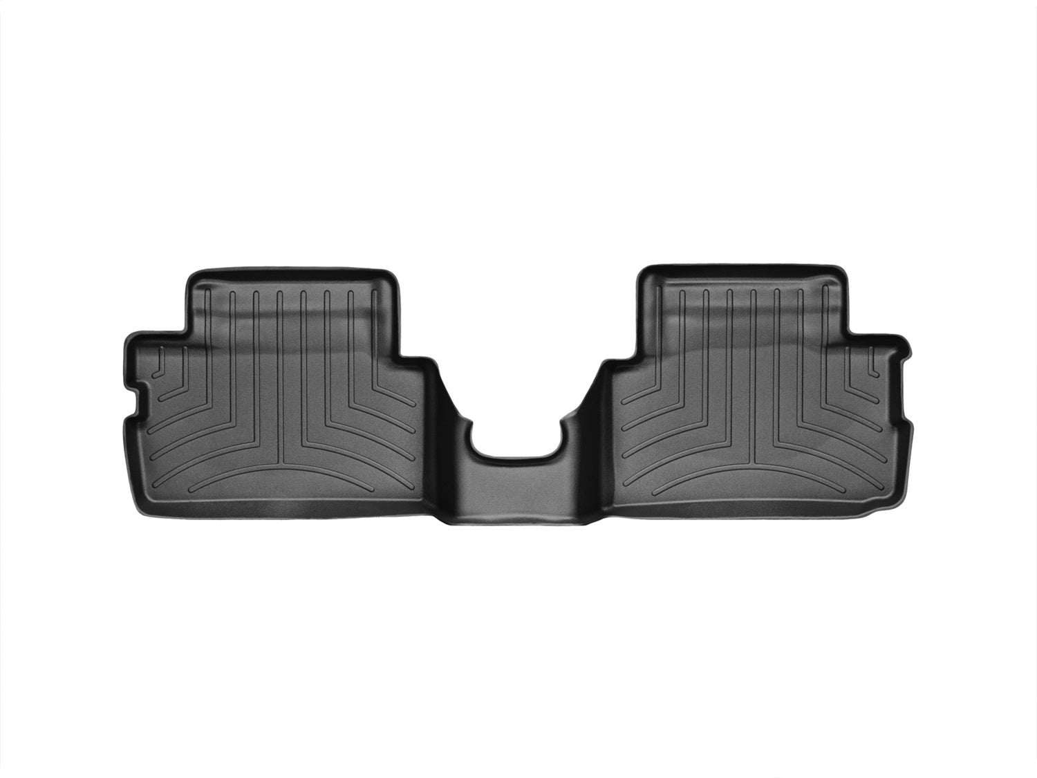 Weathertech 441363 FloorLiner™ DigitalFit®; Black; Rear; 2 Pieces; Weathertech 441363
