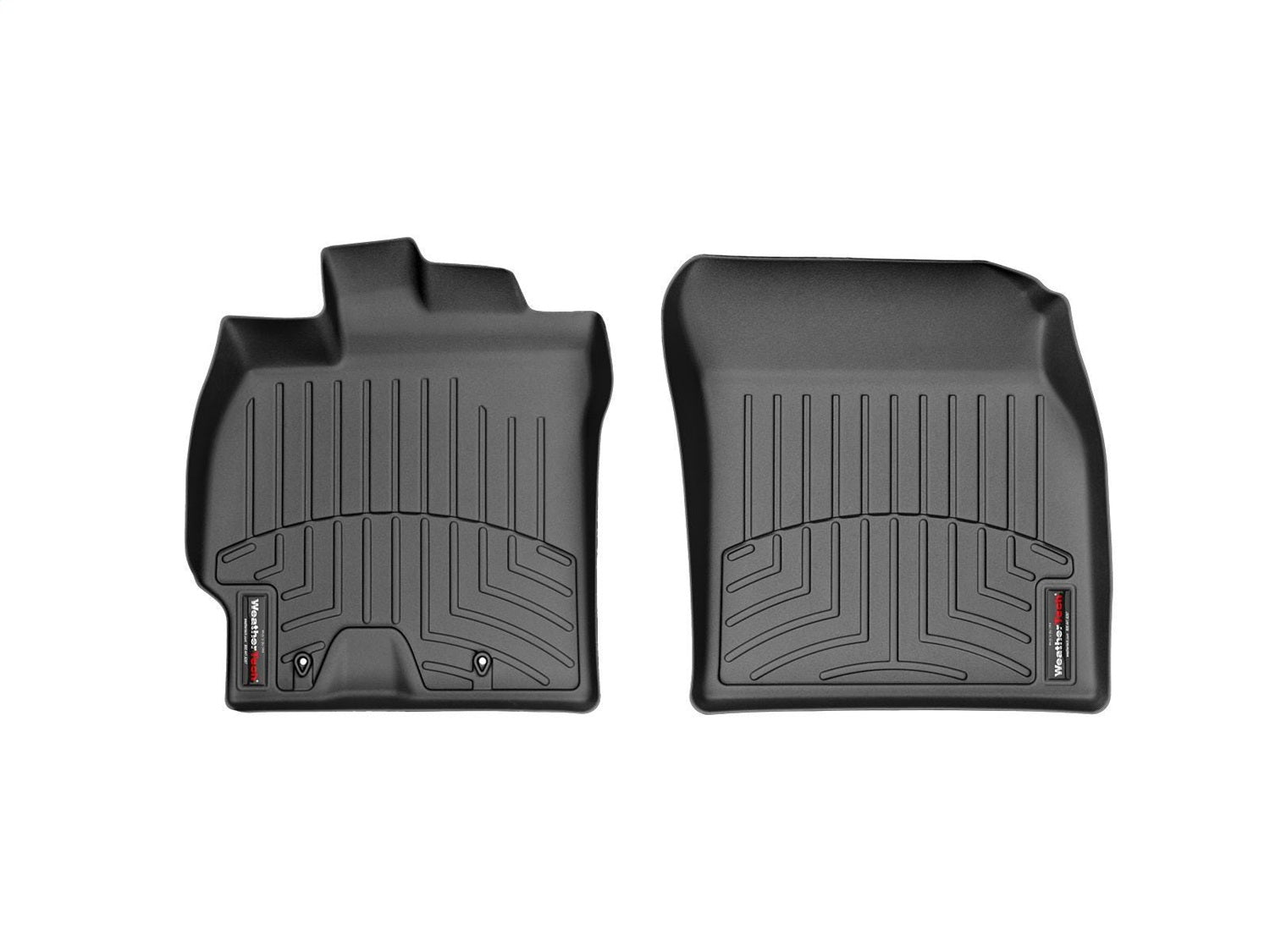 Weathertech 441381 FloorLiner™ DigitalFit®; Black; Front; Weathertech 441381