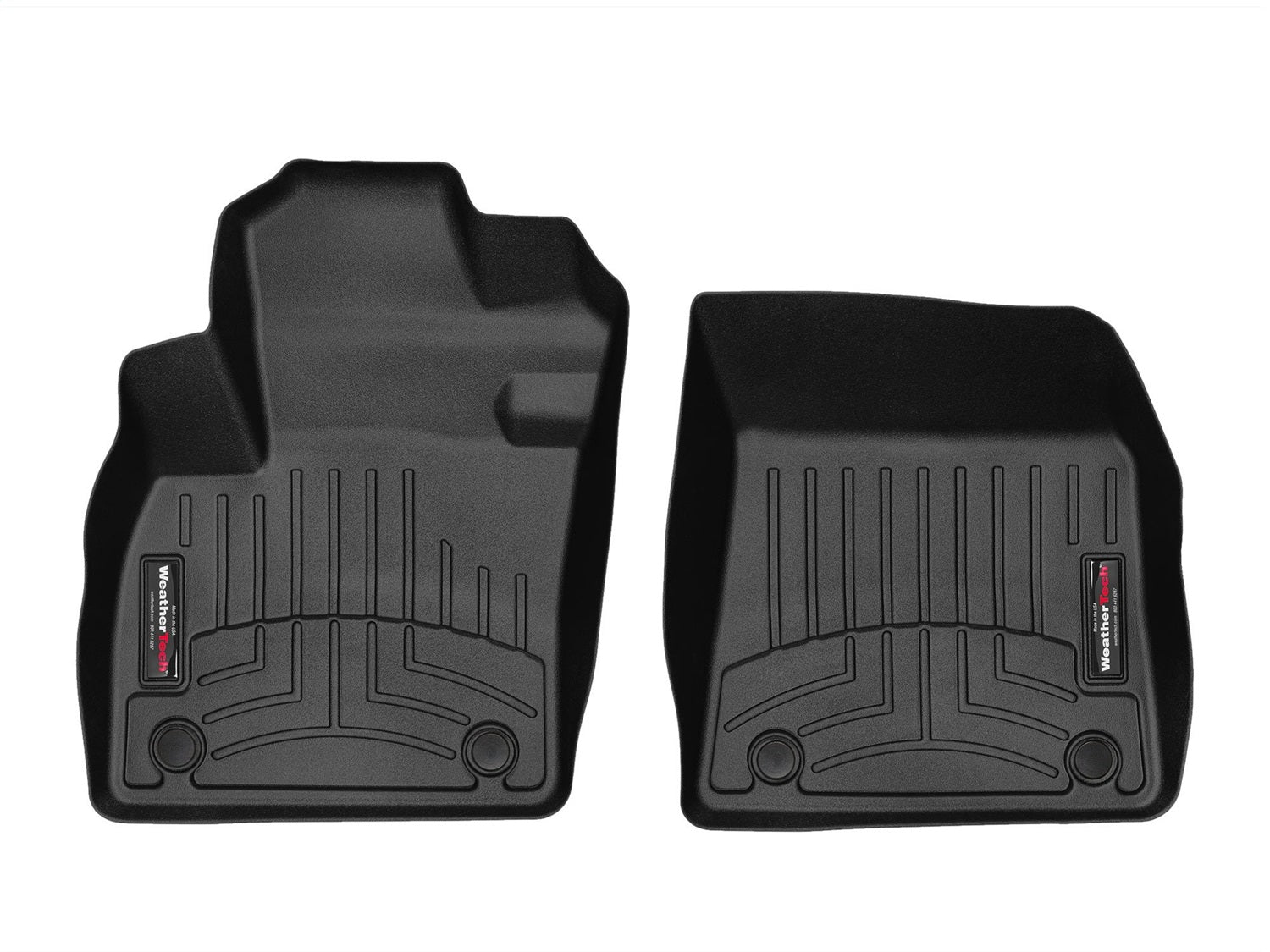 Weathertech 4414191 FloorLiner™ DigitalFit®; Black; Front; Weathertech 4414191