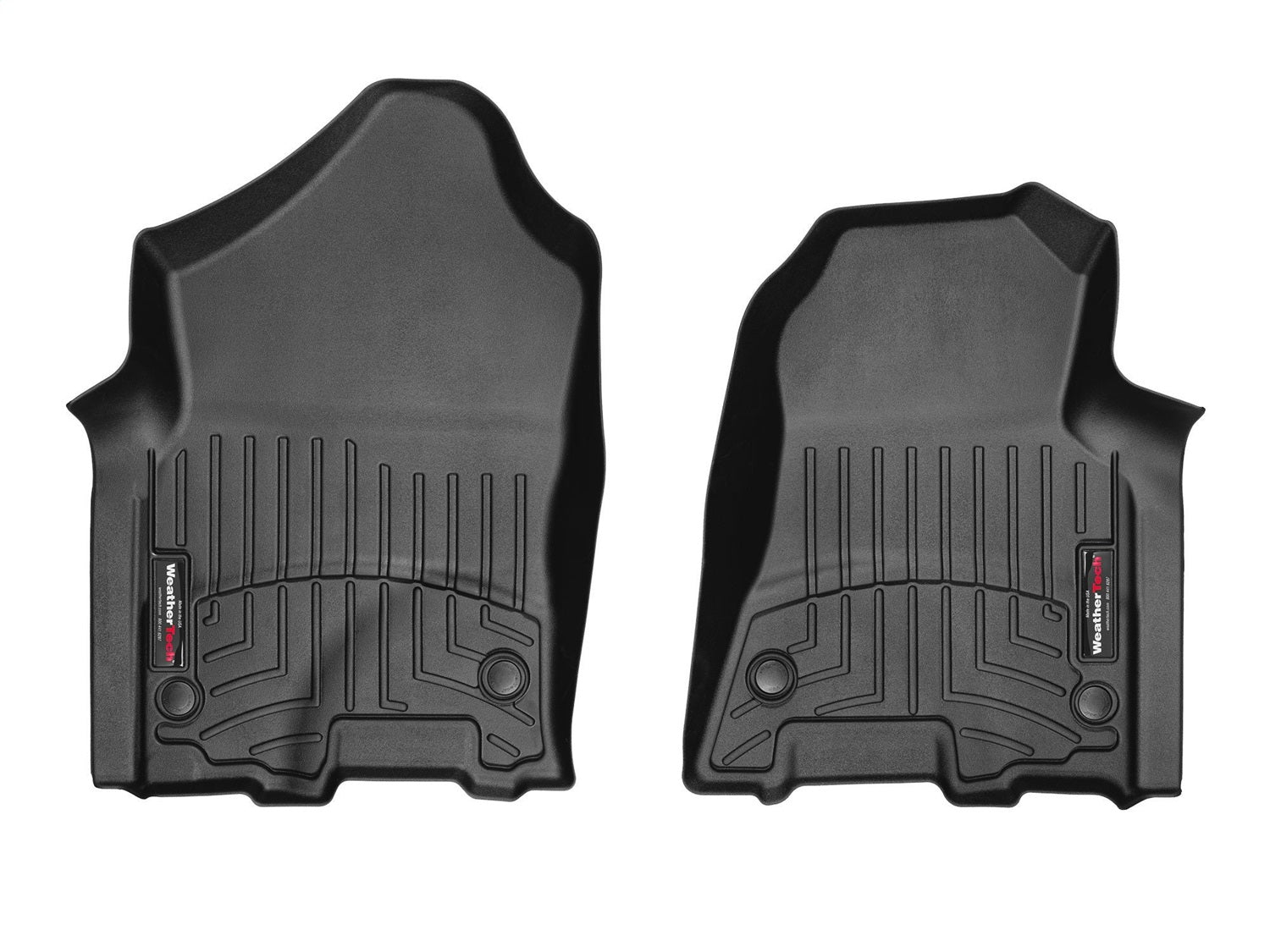 Weathertech 4414281 FloorLiner™ DigitalFit®; Black; Front; Weathertech 4414281