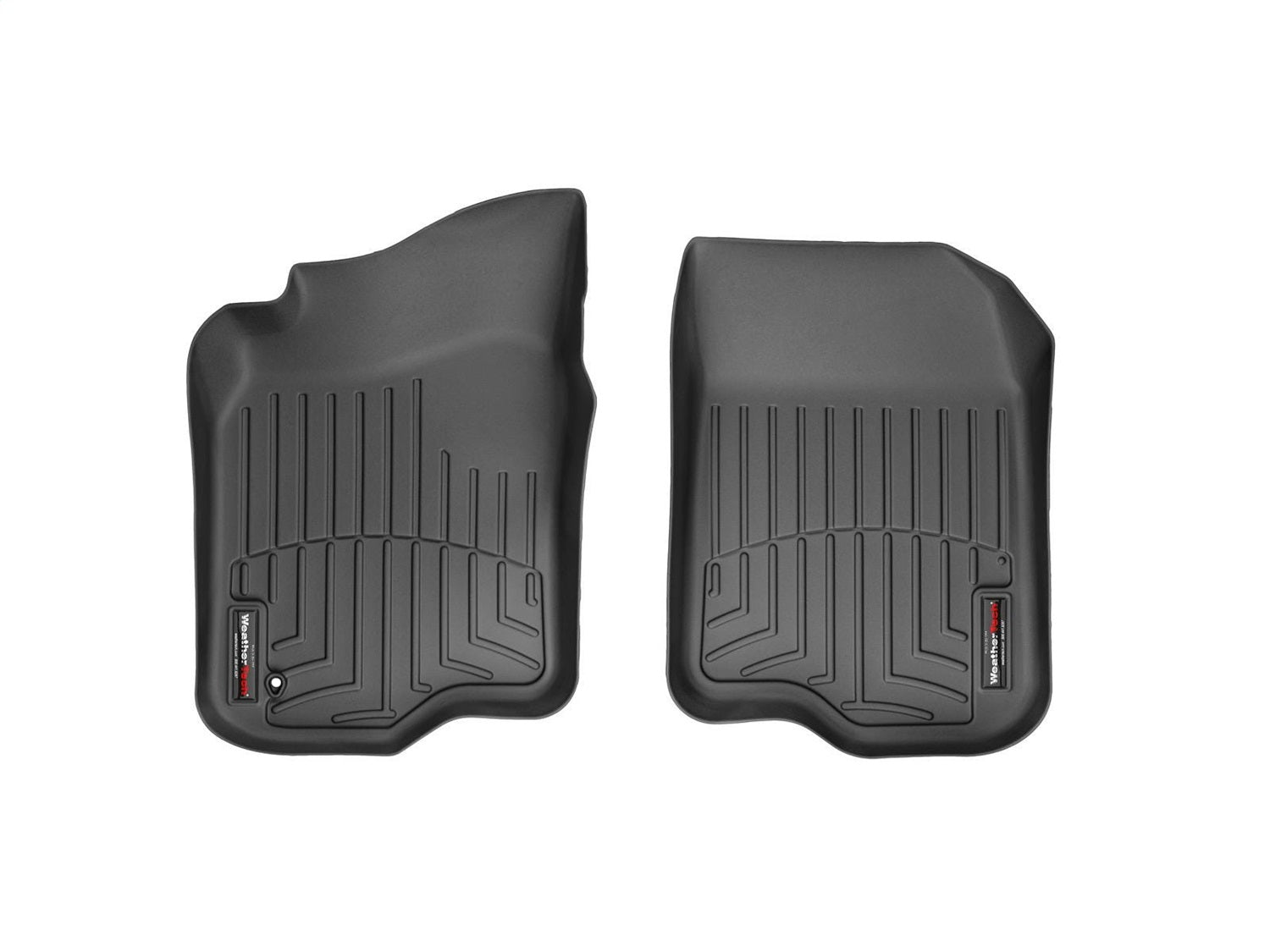 Weathertech 441441 FloorLiner™ DigitalFit®; Black; Front; Weathertech 441441