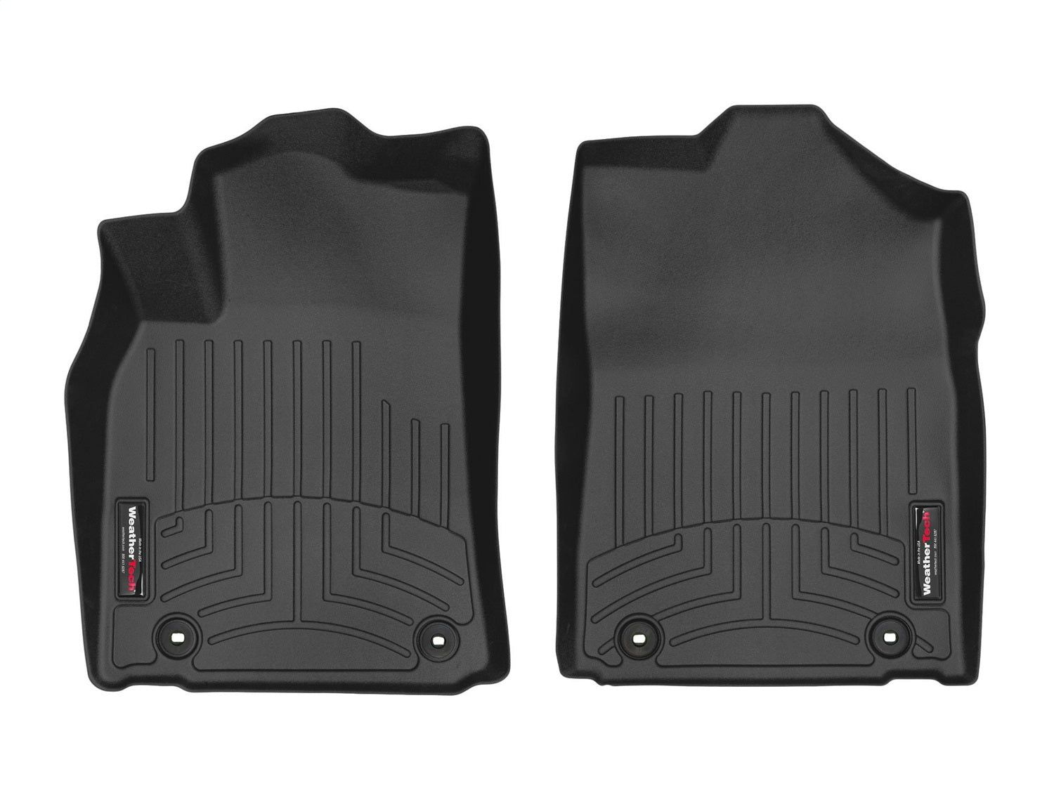 Weathertech 4414591 FloorLiner™ DigitalFit®; Black; Front; Weathertech 4414591