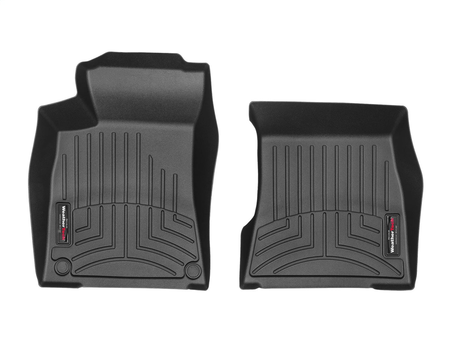 Weathertech 4414611 FloorLiner™ DigitalFit®; Black; Front; Weathertech 4414611