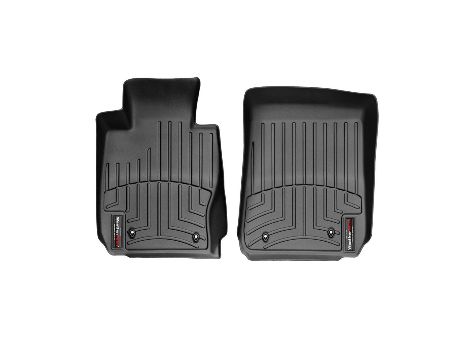 Weathertech 441461 FloorLiner™ DigitalFit®; Black; Front; Weathertech 441461