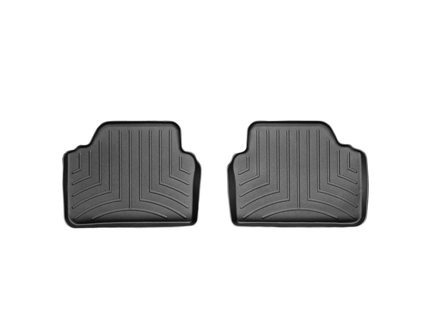 Weathertech 441462 FloorLiner™ DigitalFit®; Black; Rear; Weathertech 441462