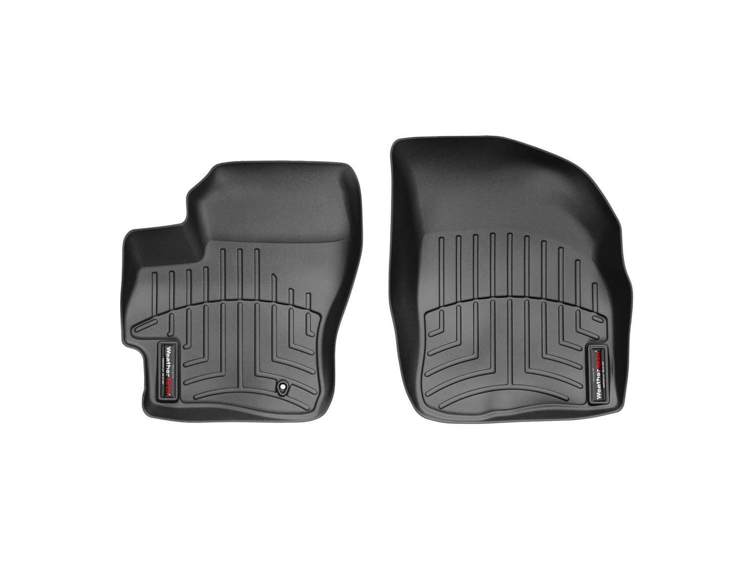 Weathertech 441471 FloorLiner™ DigitalFit®; Black; Front; Weathertech 441471