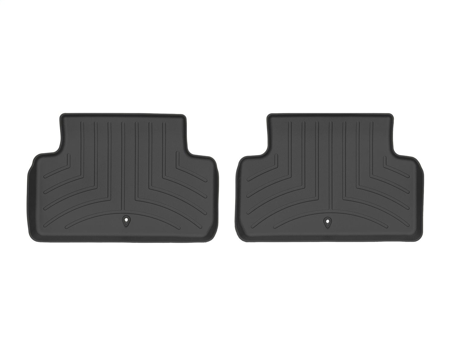 Weathertech 4414792 FloorLiner™ DigitalFit®; Black; Rear; 2 Pieces; Weathertech 4414792