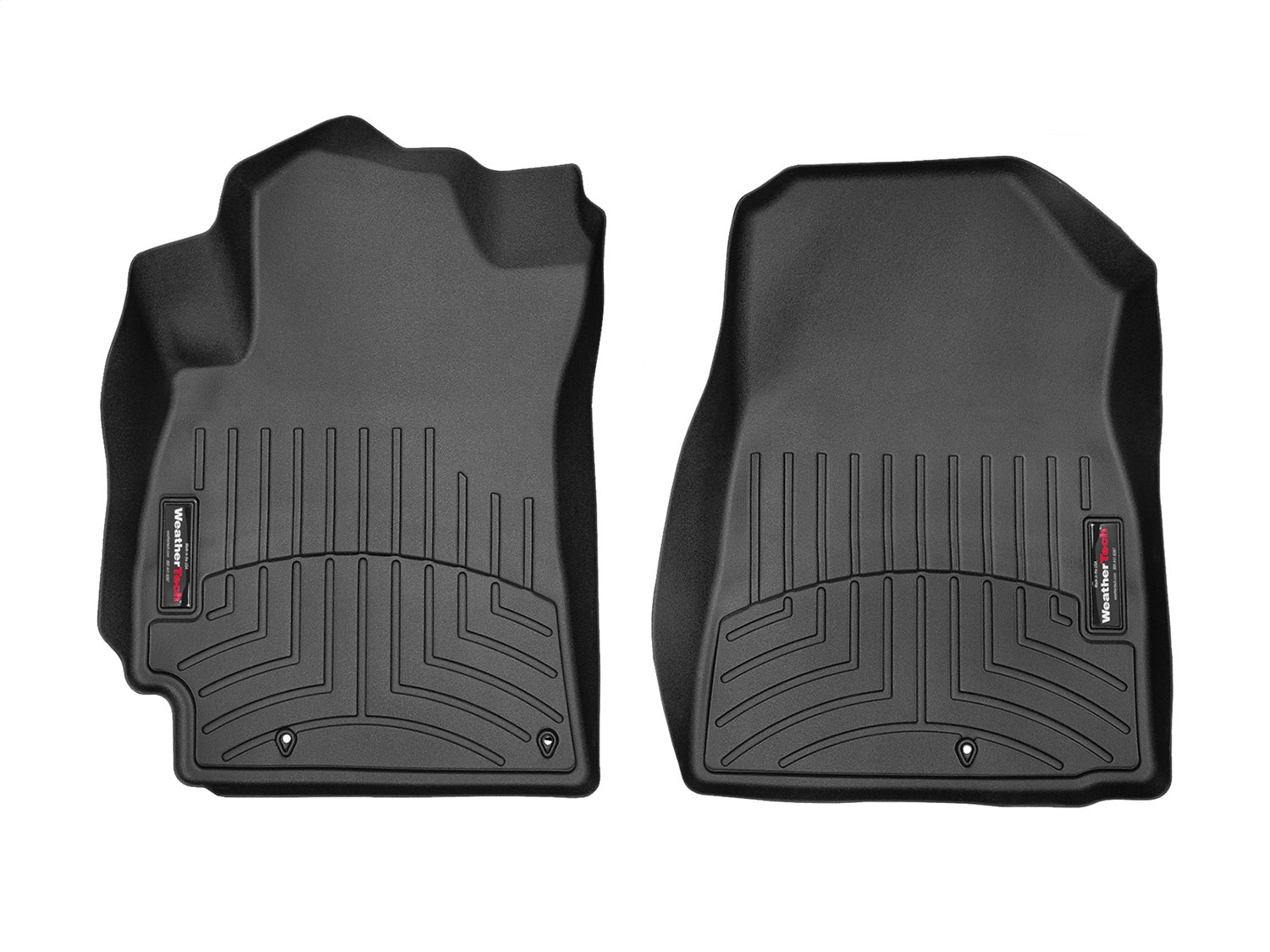 Weathertech 4414861 FloorLiner™ DigitalFit®; Black; Front; Weathertech 4414861